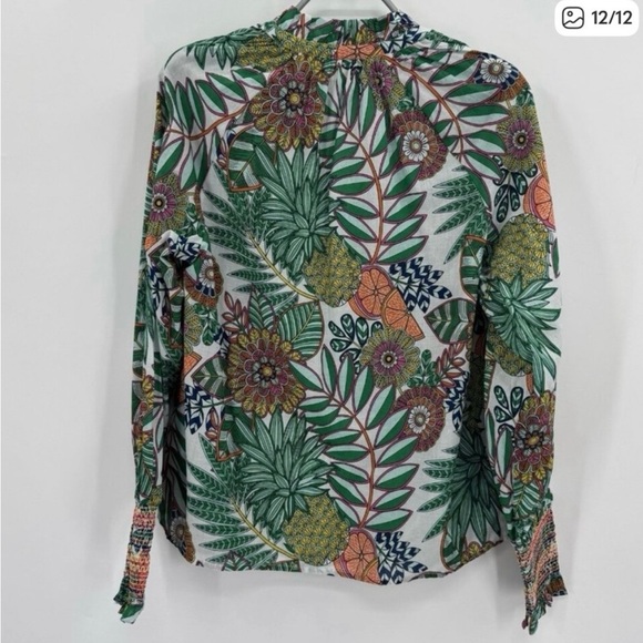 NWT Boden Call it a Pineapple Floral Blouse - 8 - Picture 7 of 7